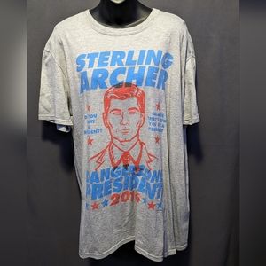 Archer Dangerzone President 2016 T-Shirt, X-Large